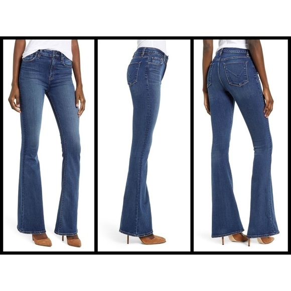 💕HUDSON💕 Holly High Rise Flare Jeans ~ Prelude - Picture 3 of 8